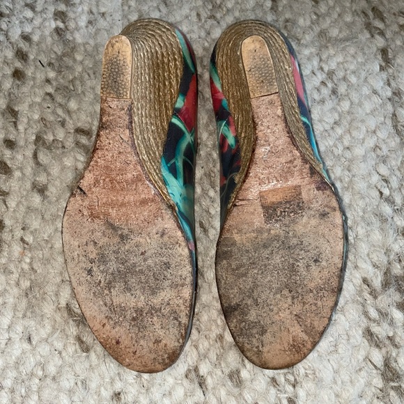 Lanvin floral print wedge number 37 - Picture 5 of 5